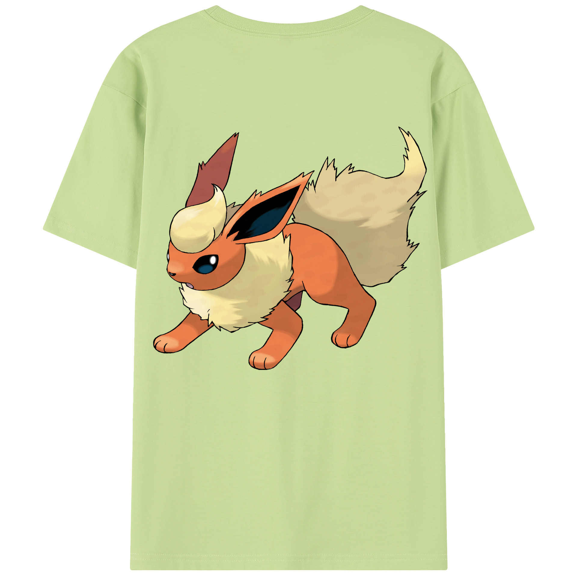 （画像用） ポケットモンスター Pokémon 綿100％半袖Tシャツ（背面プリント）